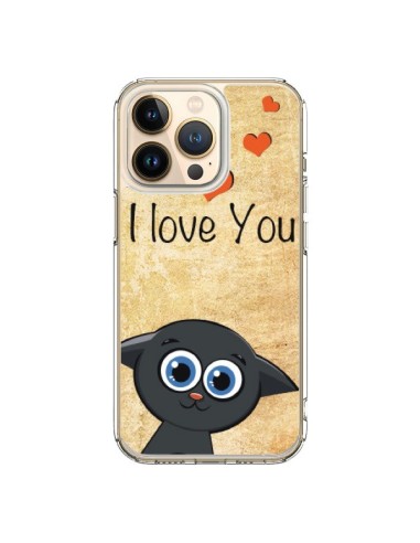 Coque iPhone 13 Pro Cute Cat - Nico