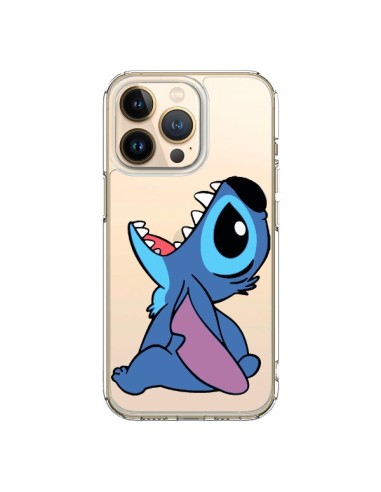 Coque iPhone 13 Pro Stitch de Lilo et Stitch Transparente