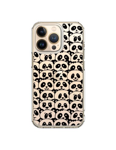 Cover iPhone 13 Pro Panda Trasparente - Nico