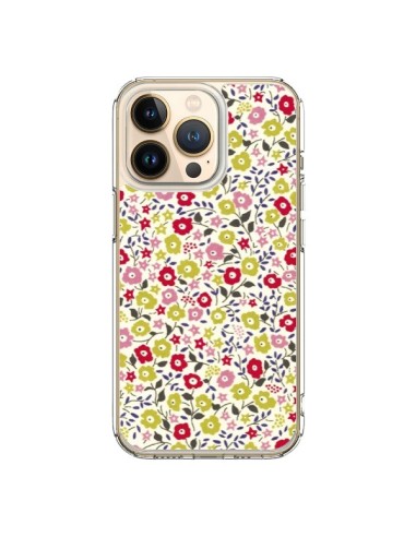 Coque iPhone 13 Pro Liberty Fleurs - Nico