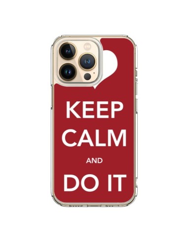 Coque iPhone 13 Pro Keep Calm and Do It - Nico