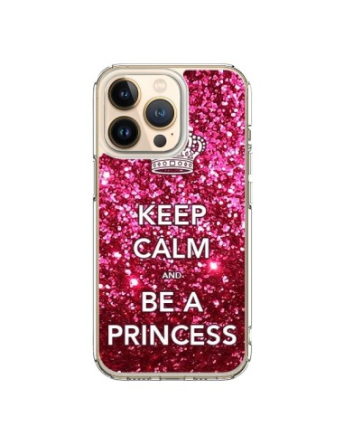 Coque iPhone 13 Pro Keep Calm and Be A Princess - Nico