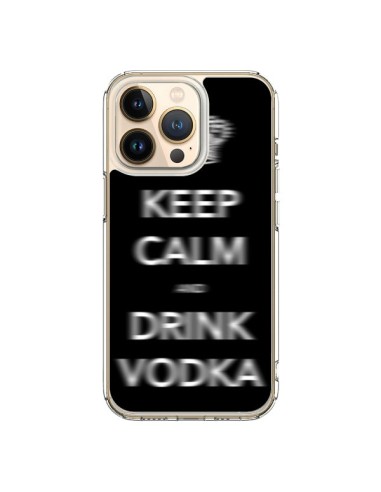 Coque iPhone 13 Pro Keep Calm and Drink Vodka - Nico