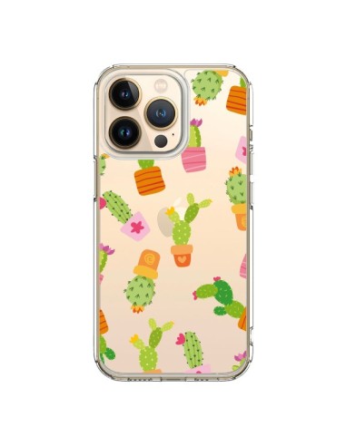 Coque iPhone 13 Pro Cactus Méli Mélo Transparente - Nico
