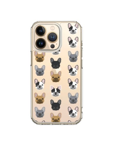 Coque iPhone 13 Pro Chiens Bulldog Français Transparente - Pet Friendly