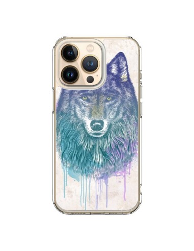 Coque iPhone 13 Pro Loup - Rachel Caldwell