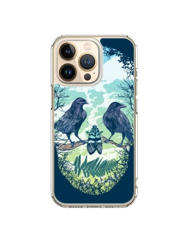 Cover iPhone 13 Pro Teschio Natura - Rachel Caldwell