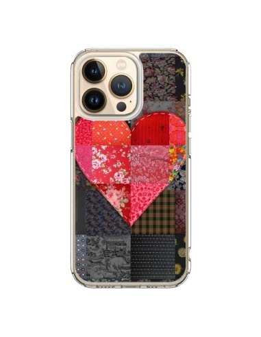 Coque iPhone 13 Pro Coeur Heart Patch - Rachel Caldwell