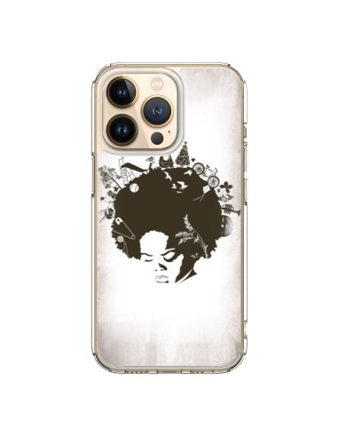 Coque iPhone 13 Pro Childhood Garden Afro - Rachel Caldwell