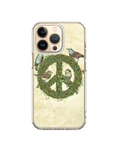 iPhone 13 Pro Case Peace and Love Nature Birds - Rachel...