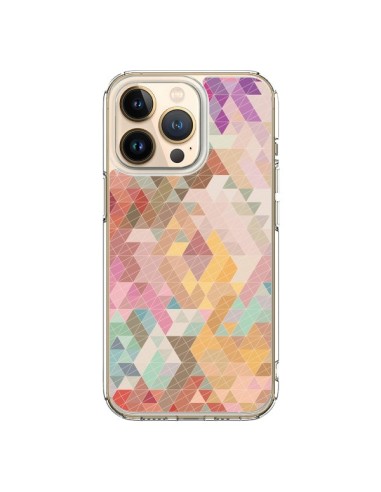 Cover iPhone 13 Pro Azteco Pattern Triangolo - Rachel Caldwell