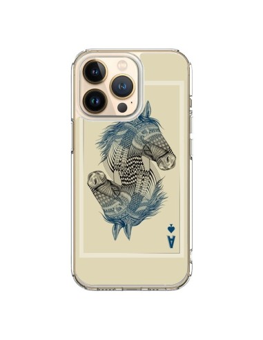 Cover iPhone 13 Pro Cavallo Carta da gioco - Rachel Caldwell