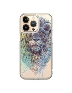 Coque iPhone 13 Pro Roi Lion King Transparente - Rachel...