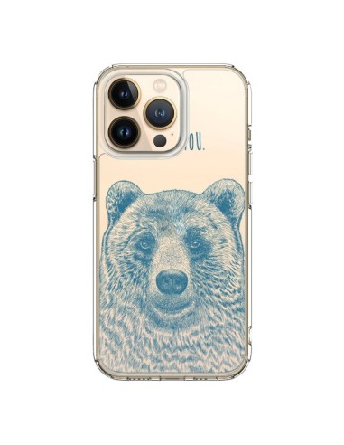Coque iPhone 13 Pro I Love You Bear Ours Ourson...