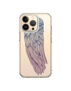 Coque iPhone 13 Pro Ailes d'Ange Angel Wings Transparente...