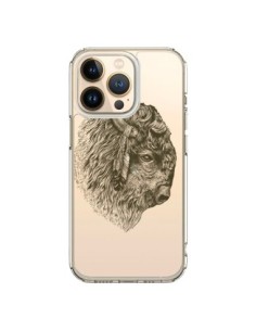 Cover iPhone 13 Pro Bufalo Bisonte Trasparente - Rachel...