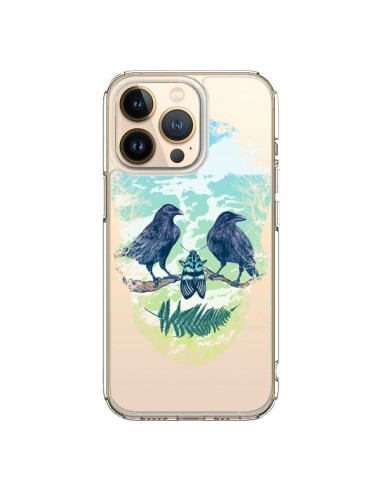 Coque iPhone 13 Pro Tête de Mort Nature Transparente - Rachel Caldwell