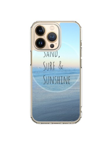 Coque iPhone 13 Pro Sand, Surf and Sunshine - R Delean