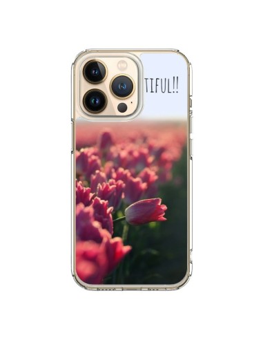 iPhone 13 Pro Case Be you Tiful Tulips - R Delean