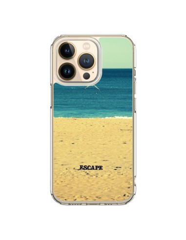 Coque iPhone 13 Pro Escape Mer Plage Ocean Sable Paysage - R Delean