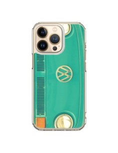 Coque iPhone 13 Pro Groovy Van Hippie VW - R Delean