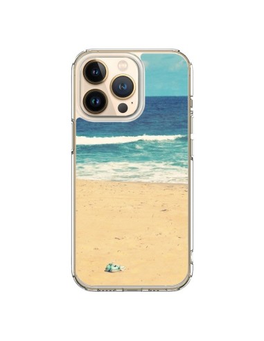 Coque iPhone 13 Pro Mer Ocean Sable Plage Paysage - R Delean