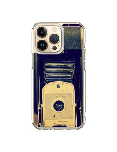 Coque iPhone 13 Pro Appareil Photo Vintage Polaroid Boite - R Delean