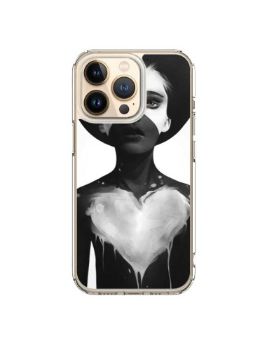 Coque iPhone 13 Pro Fille Coeur Hold On - Ruben Ireland