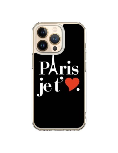 Coque iPhone 13 Pro Paris je t'aime - Rex Lambo