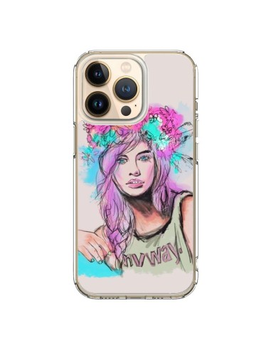 Coque iPhone 13 Pro Femme Mannequin Barbara Palvin - Sara Eshak