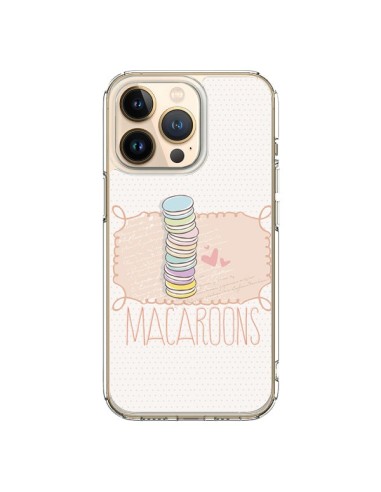 Coque iPhone 13 Pro Macaron Gateau - Sara Eshak