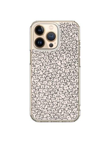 Coque iPhone 13 Pro A lot of cats chat - Santiago Taberna