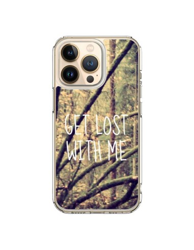 Coque iPhone 13 Pro Get lost with me foret - Tara Yarte