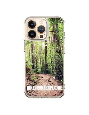 Coque iPhone 13 Pro Hike Run Explore Paysage Foret - Tara Yarte