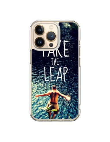 Coque iPhone 13 Pro Take the leap Saut - Tara Yarte