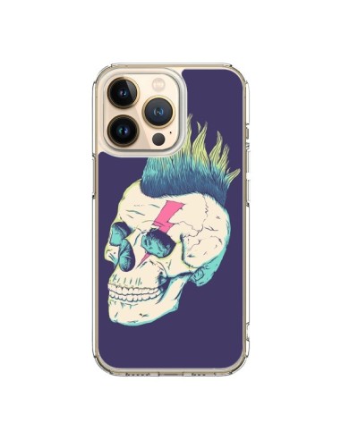 Coque iPhone 13 Pro Tête de mort Punk - Victor Vercesi