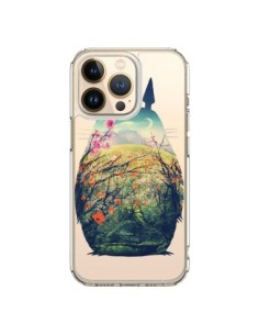 Cover iPhone 13 Pro Totoro Manga Comico Trasparente -...