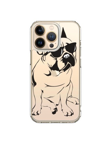 Coque iPhone 13 Pro Chien Bulldog Dog Transparente - Yohan B.