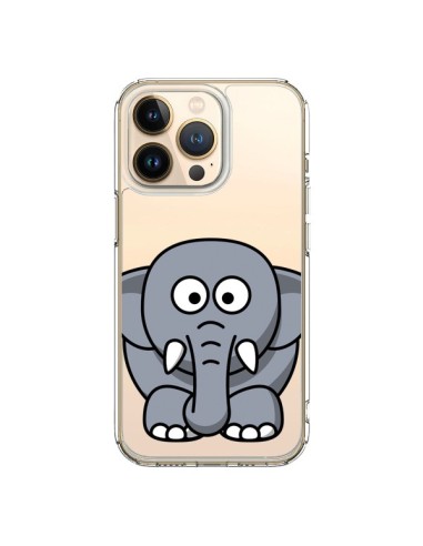 Coque iPhone 13 Pro Elephant Animal Transparente - Yohan B.