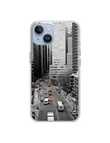 Coque iPhone 14 New York Noir et Blanc - Anaëlle François