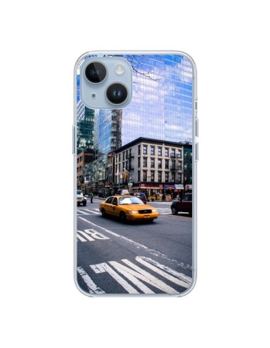 Coque iPhone 14 New York Taxi - Anaëlle François