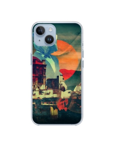 Coque iPhone 14 Abracadabra Magicien Chien Lapin - Ali Gulec