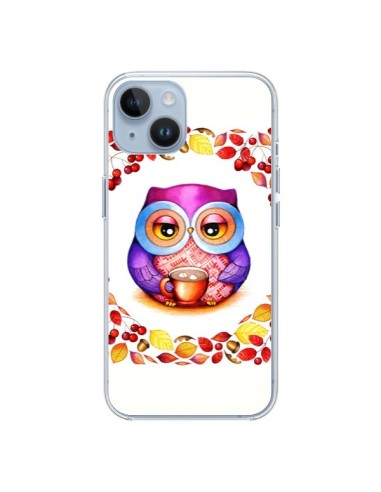 Coque iPhone 14 Chouette Automne - Annya Kai