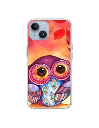 iPhone 14 case Owl Leaves Autumn - Annya Kai