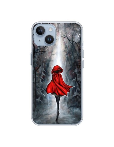 Coque iPhone 14 Le Petit Chaperon Rouge Bois - Annya Kai