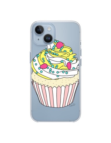 Coque iPhone 14 Cupcake Dessert Transparente - Asano Yamazaki