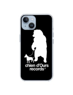 Coque iPhone 14 Chien d'Ours Records Musique - Bertrand...