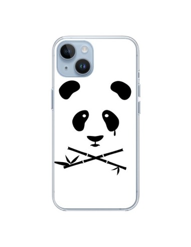 Coque iPhone 14 Crying Panda - Bertrand Carriere