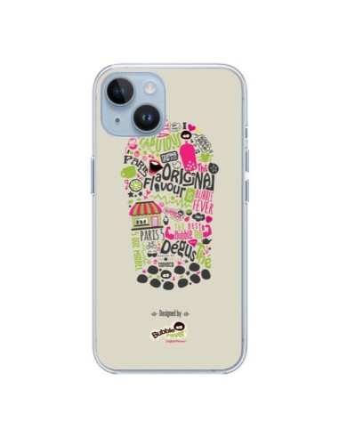 Coque iPhone 14 Bubble Fever Original Flavour Beige - Bubble Fever