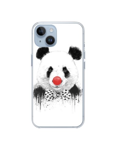 Coque iPhone 14 Clown Panda - Balazs Solti